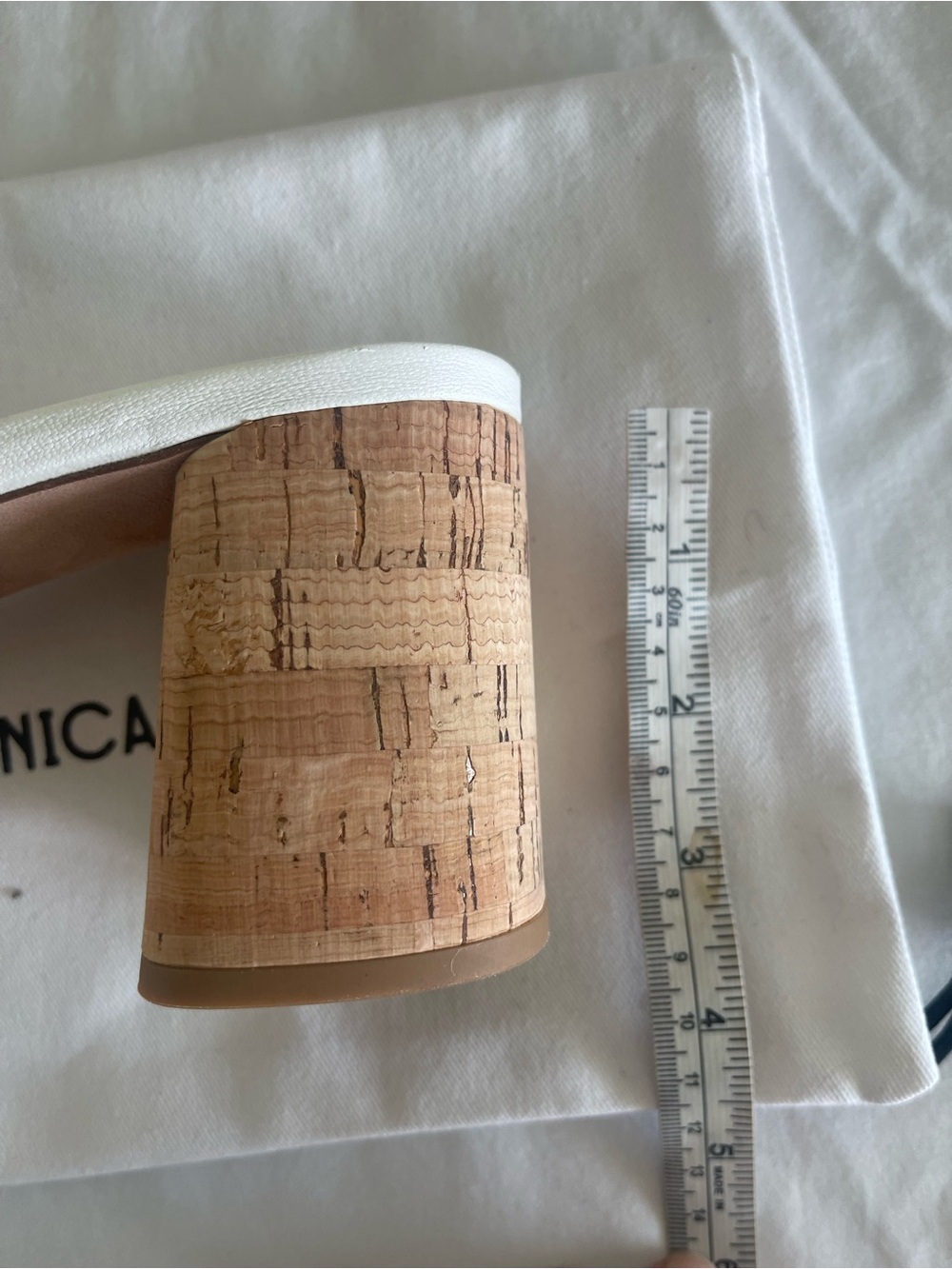 Veronica Beard  Dory White Leather Women's Sandal Heels Size 9 M  $395 NEW - Picture 13 of 14